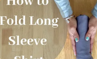 How to Fold Long-Sleeve Shirts