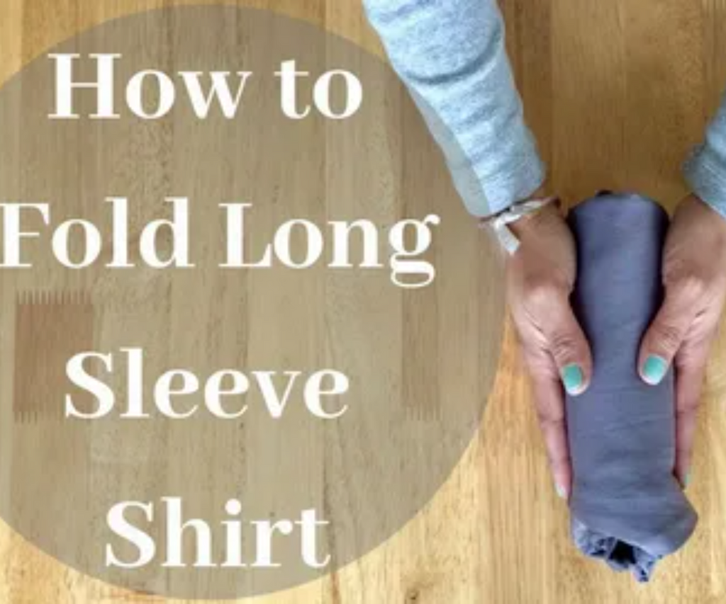 How to Fold Long-Sleeve Shirts