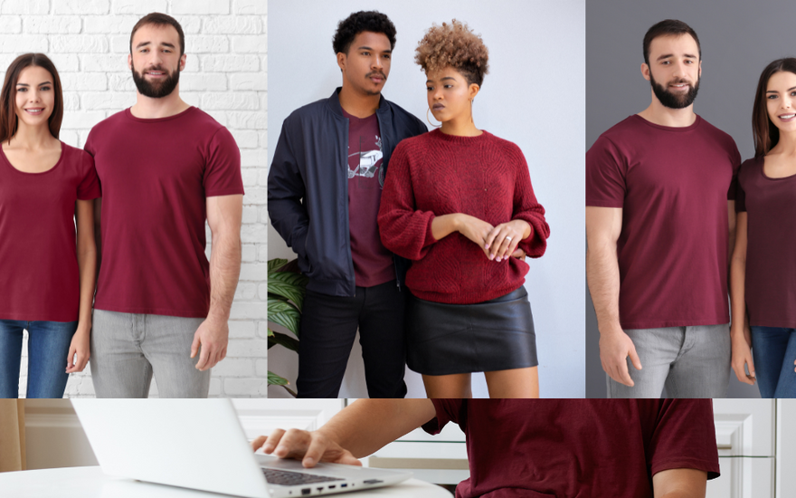 The Rich Elegance of Maroon and Burgundy Shirts