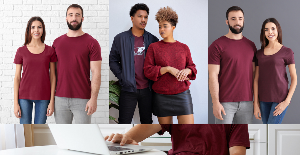The Rich Elegance of Maroon and Burgundy Shirts