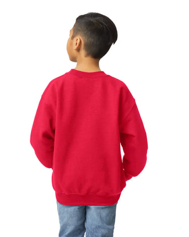 Gildan 18000B Youth Sweatshirt - Red