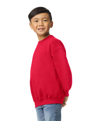 Gildan 18000B Youth Sweatshirt - Red
