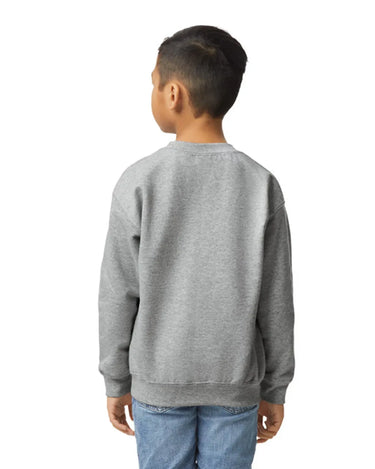 Gildan 18000B Youth Sweatshirt - Heather Grey