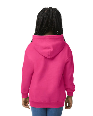 Gildan 18500B Youth Pullover Hoodie - Hot Pink