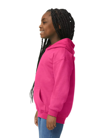Gildan 18500B Youth Pullover Hoodie - Hot Pink
