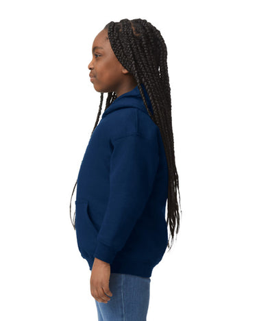 Gildan 18500B Youth Pullover Hoodie - Navy