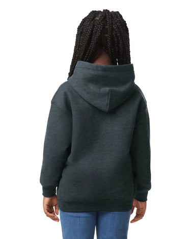 Gildan 18500B Youth Pullover Hoodie - Dark Heather