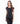 Lucky and Blessed Life 2632 Women's Fitted Round Neck - Black