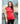 Lucky and Blessed Life 2632 Women's Fitted Round Neck - Red