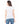 Lucky and Blessed Life 2632 Women's Fitted Round Neck - White