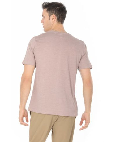 Lucky & Blessed Life 3142P Sublimation T-Shirt - Heather Deep Mauve