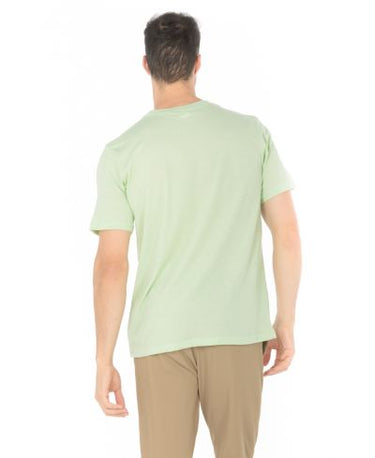 Lucky & Blessed Life 3142P Sublimation T-Shirt - Heather Creamy Green