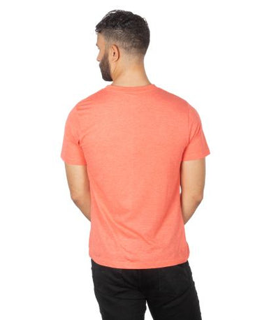 Lucky & Blessed Life 3142P Sublimation T-Shirt - Heather Coral
