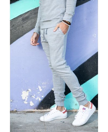 Lucky & Blessed Life 601 Joggers - Heather Grey