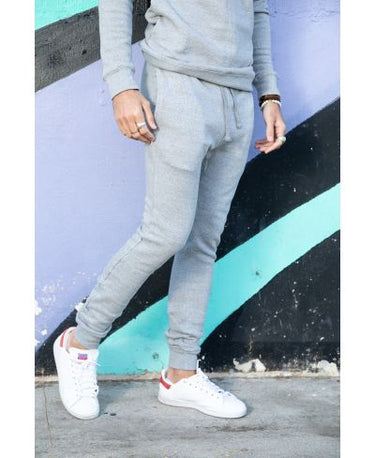 Lucky & Blessed Life 601 Joggers - Heather Grey