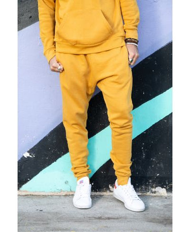 Lucky & Blessed Life 601 Joggers - Mustard