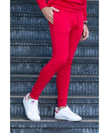 Lucky & Blessed Life 601 Joggers - Red