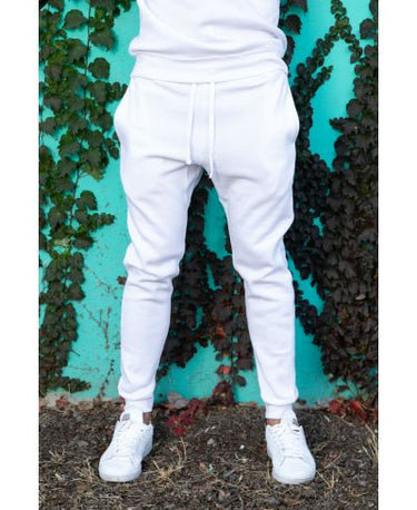 Lucky & Blessed Life 601 Joggers - White