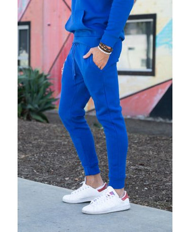 Lucky & Blessed Life 601 Joggers - Royal