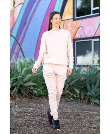 Lucky & Blessed Life 601 Joggers - Peach