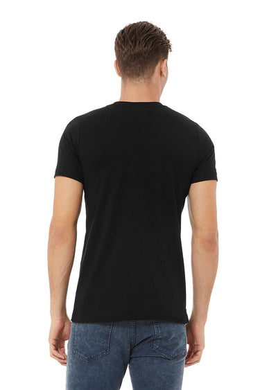 Bella Canvas 3001CVC Heather Round Neck - Black HTR