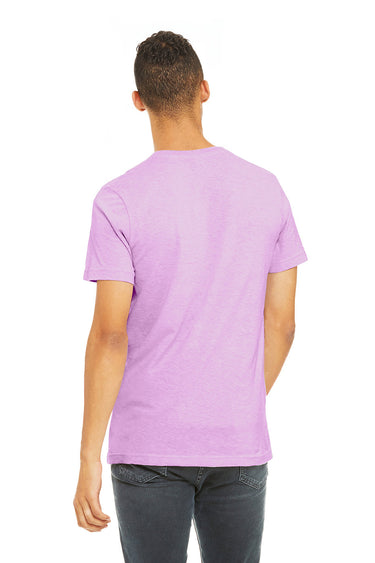 Bella Canvas 3001CVC Heather Round Neck - HTR Prism Lilac