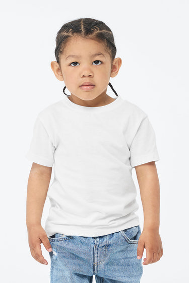 Bella Canvas 3001T Toddler Short Sleeve - White
