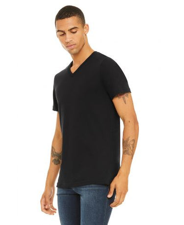 Bella Canvas 3005 V-Neck Short Sleeve - Black