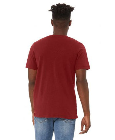 Bella Canvas 3005 V-Neck Short Sleeve - Cardinal