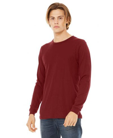Bella Canvas 3501 Long Sleeve - Cardinal