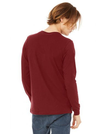 Bella Canvas 3501 Long Sleeve - Cardinal