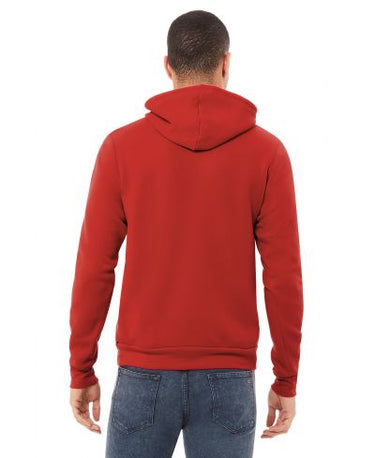 Bella Canvas 3719 Hoodie - Red