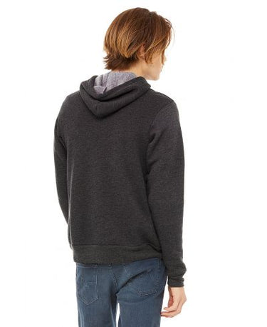 Bella Canvas 3719 Hoodie - Dark Grey HTR