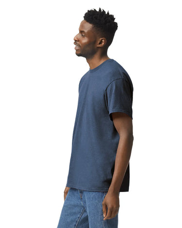 Gildan 5000 Adult Heavy Cotton - Heather Navy