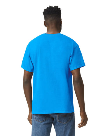 Gildan 5000 Adult Heavy Cotton - Heather Sapphire