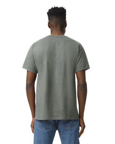 Gildan 5000 Adult Heavy Cotton - Heather Military Green