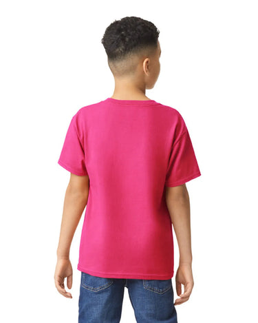 Gildan 5000B Youth Heavy Cotton - Heliconia