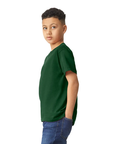 Gildan 5000B Youth Heavy Cotton - Forest Green