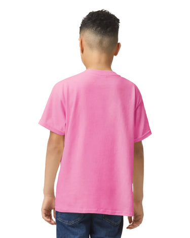 Gildan 5000B Youth Heavy Cotton - Azalea