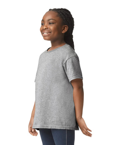 Gildan 5000B Youth Heavy Cotton - Sport Grey