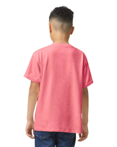 Gildan 5000B Youth Heavy Cotton - Coral Silk