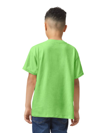 Gildan 5000B Youth Heavy Cotton - Neon Green
