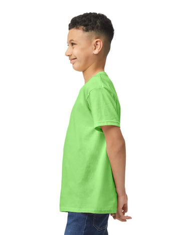 Gildan 5000B Youth Heavy Cotton - Neon Green