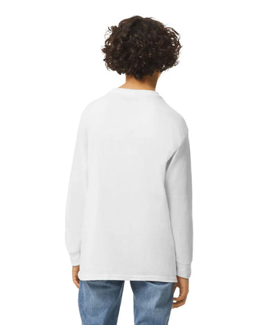 Gildan 5400B Youth Long Sleeve - White