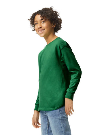 Gildan 5400B Youth Long Sleeve - Forest Green