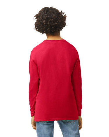 Gildan 5400B Youth Long Sleeve - Red