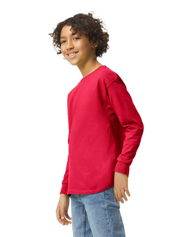 Gildan 5400B Youth Long Sleeve - Red