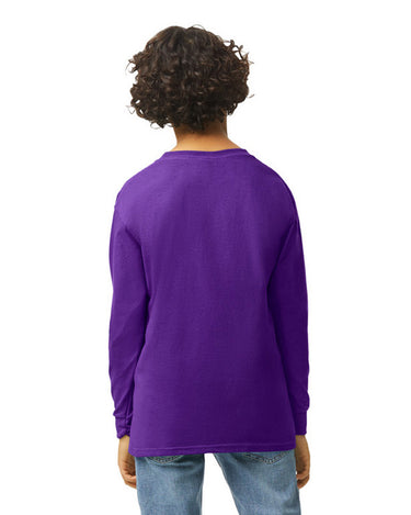 Gildan 5400B Youth Long Sleeve - Purple