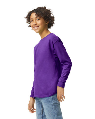 Gildan 5400B Youth Long Sleeve - Purple