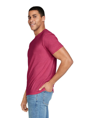 Gildan 64000 Softstyle - Heather Cardinal